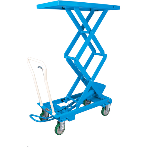 Scissor Lift Tables, 20-1/2" L x 39-3/4" W, Steel, 660 lbs. Capacity Air Extreme Inc.