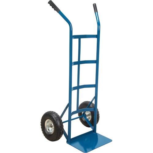 All-Welded Hand Truck, Dual Handle, Steel, 46" Height, 600 lbs. Capacity Air Extreme Inc.