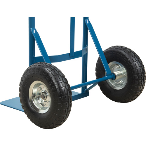 All-Welded Hand Truck, Dual Handle, Steel, 46" Height, 600 lbs. Capacity Air Extreme Inc.