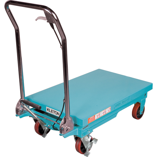 Heavy-Duty Hydraulic Scissor Lift Table, 32" L x 19-3/4" W, Steel, 660 lbs. Capacity Air Extreme Inc.