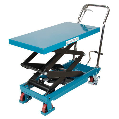 Table &eacute;l&eacute;vatrice robuste &agrave; ciseaux hydraulique, 35-3/4" lo x 19-3/4" la, Acier, Capacit&eacute; 770 lb Air Extreme Inc.