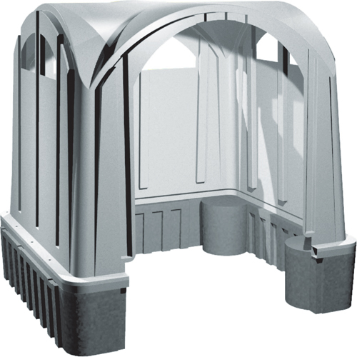 Abris en poly pour l'ext&eacute;rieur, 3 murs, 7' lo x 6' la x 7' h Air Extreme Inc.