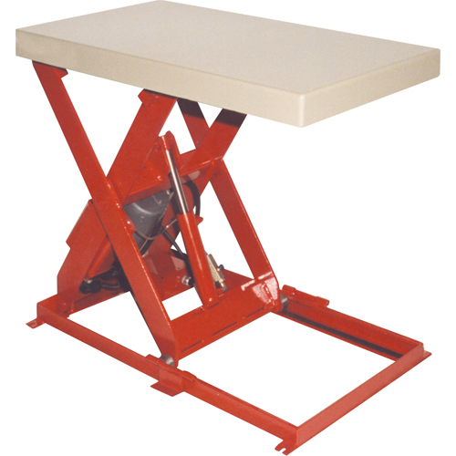 Scissor Lift Table, Steel, 36" L x 20" W, 1100 lbs. Capacity Air Extreme Inc.