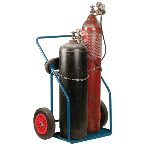 Chariots pour bouteilles de gaz, Roues Caoutchouc, Base de , 1000 lb Air Extreme Inc.