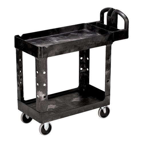 Heavy Duty Utility Cart - 4500-88, 2 Tiers, 17-1/8" x 33-1/4" x 39", 500 lbs. Capacity Air Extreme Inc.