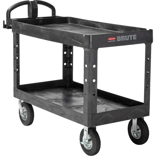 Chariot utilitaire robuste, 2 tiers, 25-1/4" x 33-1/4" x 55", Capacit&eacute; 750 lb Air Extreme Inc.