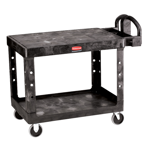 Chariot utilitaire robuste a/tablette plate - 4525-00, 2 tiers, 25-7/8" x 33-3/10" x 43-9/10", Capacit&eacute; 500 lb Air Extreme Inc.