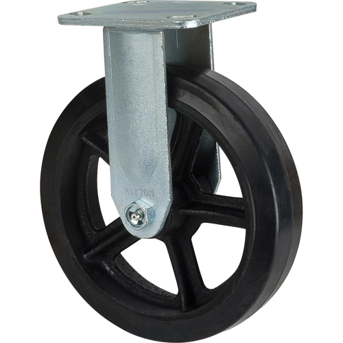 Roulette moul&eacute;, Fixe, 8" (203,2 mm), Caoutchouc, 660 lb (299 kg) Air Extreme Inc.