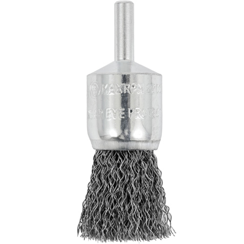 Brosse coupelle sertie mont&eacute;e sur tige, 3/4", Fils 0,012", Tige 1/4" Air Extreme Inc.