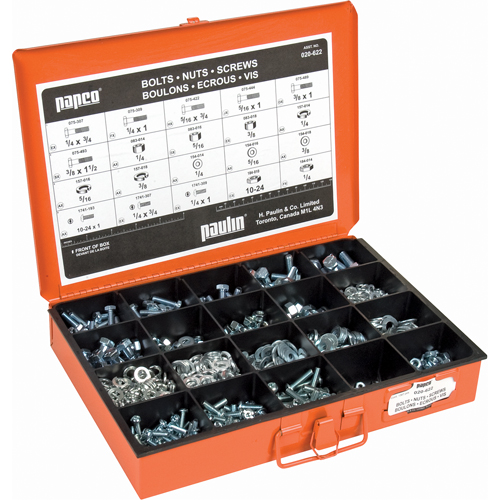 Assortiments de vis d'assemblage, de rondelles & d'&eacute;crous de calibre 5 Air Extreme Inc.