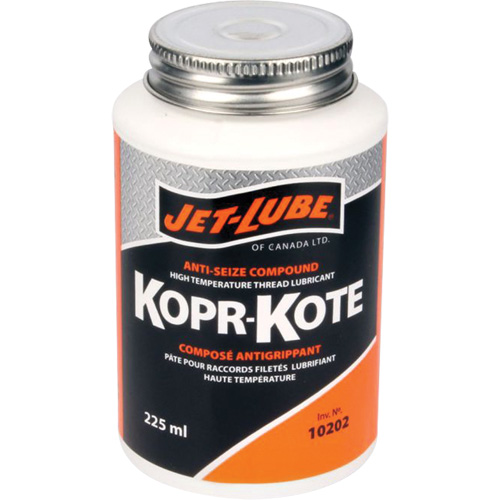 Compos&eacute; pour les colliers de forage et joints doutillage sur les chantiers p&eacute;trolif&egrave;res Kopr-Kote, 225 ml, Canette &agrave; dessus brosse, 450°F (232°C) Temp max. Air Extreme Inc.