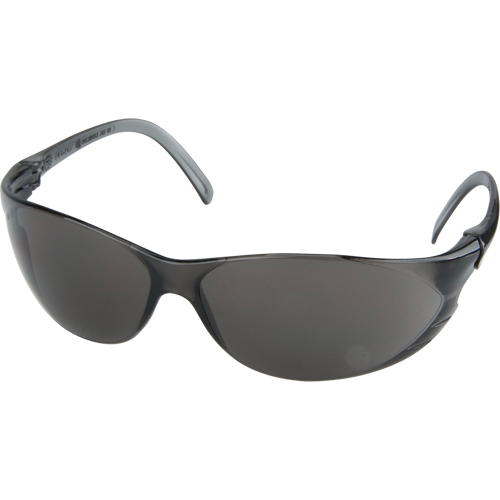 Twister Series Safety Glasses, Grey/Smoke Lens, Anti-Scratch, ANSI Z87+/Meets/Exceeds CSA Z94.3 Air Extreme Inc.