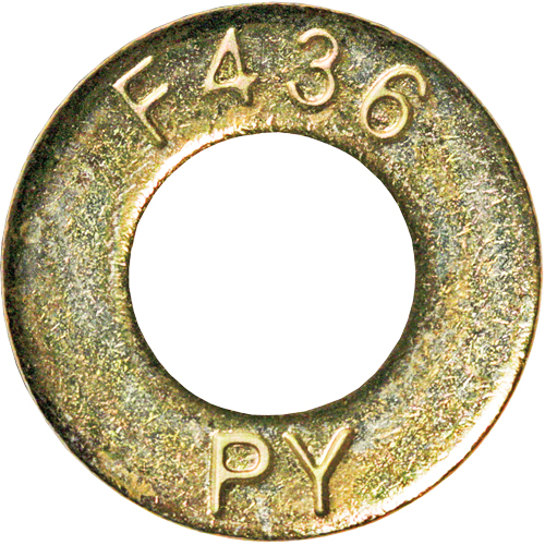 Structural Washer, 7/8", Yellow Zinc Air Extreme Inc.
