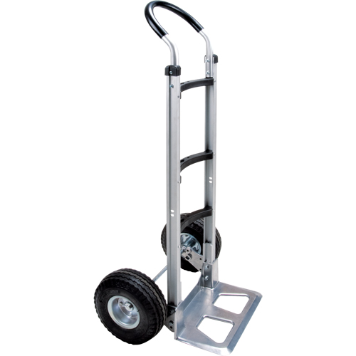 Knocked Down Hand Truck, Continuous Handle, Aluminum, 49-5/8" Height, 500 lbs. Capacity Air Extreme Inc.