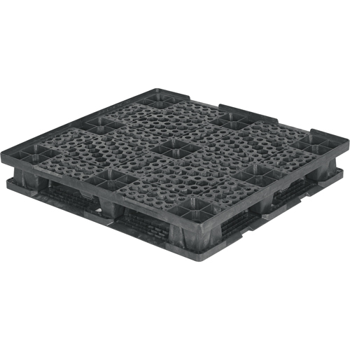 Double Deck Stackable Pallets, 4-Way Entry, 48-7/10" L x 45.7" W x 7-1/2" H Air Extreme Inc.