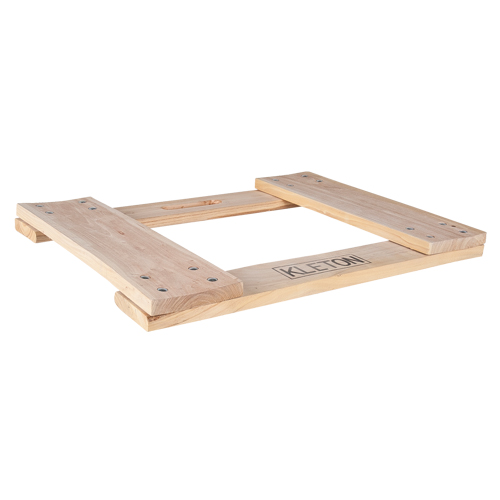 Cadre de socle roulant en bois dur, Roues en Non compris, Capacit&eacute; de 900 lb, 18" la x 24" p x 1,5" h Air Extreme Inc.