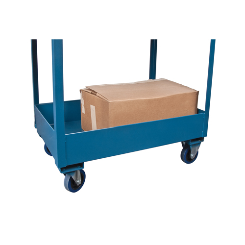 Deep Lipped Service Cart, 2 Tiers, 24" W x 47" H x 36" D, 1200 lbs. Capacity Air Extreme Inc.