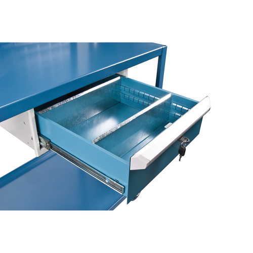 Chariots de service mobiles, 2 Tiers, 24" la x 57" h x 40" p, Capacit&eacute; 1200 lb Air Extreme Inc.