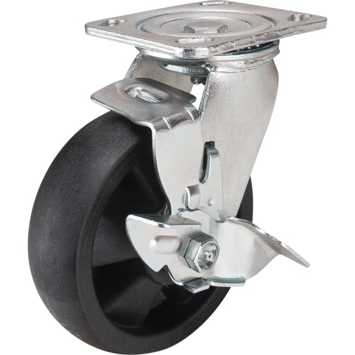 Hi-Temp Caster, Swivel with Brake, 6" (152.4 mm), Nylon, 880 lbs. (399 kg.) Air Extreme Inc.