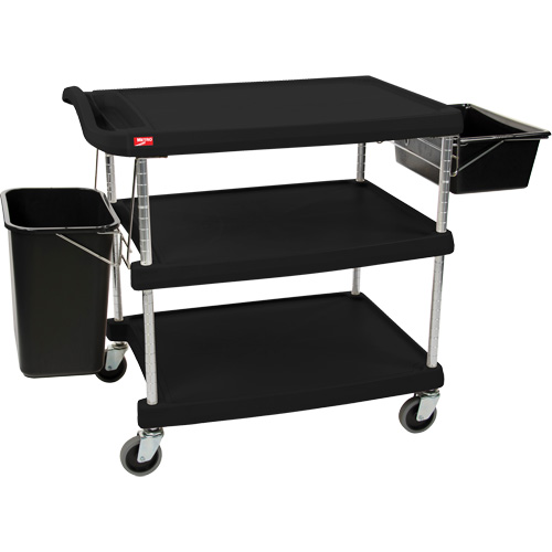 myCart Utility Cart, 3 Tiers, 20" x 35-1/2" x 30", 400 lbs. Capacity Air Extreme Inc.
