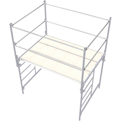 Accessoires pour &eacute;chafaudage - Barre de retenue, Barre de retenue, 2" la x 84" h Air Extreme Inc.