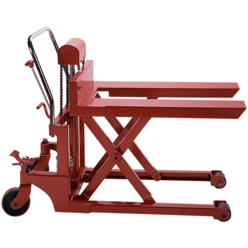 Scissor Pallet Lifter, 44" L x 27" W, Steel, 1100 lbs. Capacity Air Extreme Inc.