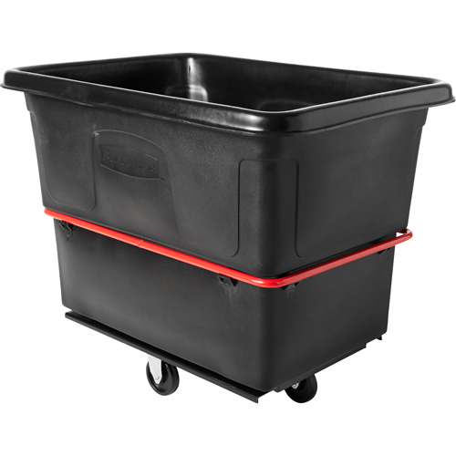 Chariot cubique utilitaire &agrave; usage intensif, Plastique recycl&eacute; noir, 48-1/4" lo x 34-1/8" la x 37-7/8" h, Volume 20 pi³, Capacit&eacute; 1200 lb Air Extreme Inc.