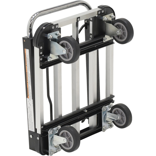 Fold-Up Platform Truck, Stainless Steel, 300 lbs., 28" L x 16" W, 33-1/2" High Air Extreme Inc.