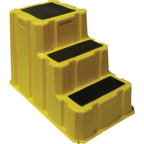 Escabeaux emboîtables industriels, 3 marches, 42" x 25-3/4" x Hauteur 29" Air Extreme Inc.