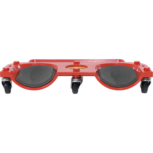 Rolling Knee Dolly, Plastic, Red, 350 lbs. Capacity Air Extreme Inc.