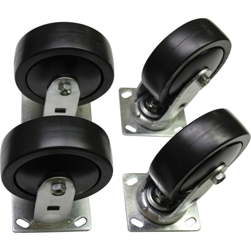 Self Dumping Hopper - Caster Set Air Extreme Inc.