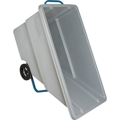 Chariot basculeur en acier, Poly&eacute;thyl&egrave;ne, 0,625 vg³, Capacit&eacute; de charge de 850 lb Air Extreme Inc.