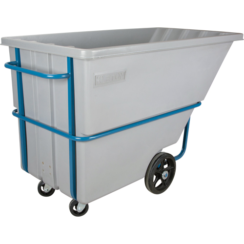 Tilt Truck, Polyethylene, 1.1 cu. yd., 2000 lbs. Load Capacity Air Extreme Inc.