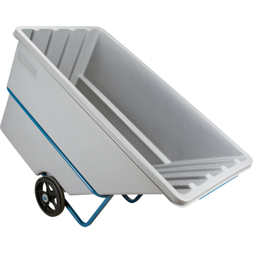 Tilt Truck, Polyethylene, 1.1 cu. yd., 2000 lbs. Load Capacity Air Extreme Inc.