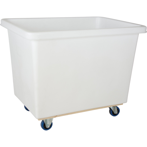 Tapered Wall Box Truck, White Polyethylene, 43" L x 30" W x 34" H, 16 cu. ft. Volume, 600 lbs. Capacity Air Extreme Inc.
