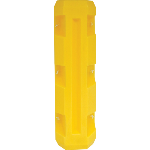 Slim Column Protector, 6" x 6" Inside Opening, 12" L x 12" W x 42" H, Yellow Air Extreme Inc.