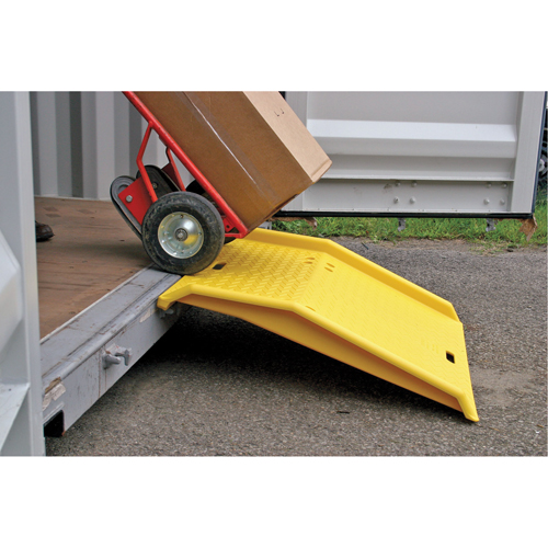 Rampe portable en poly pour contenant d'exp&eacute;dition, Capacit&eacute; de 750 lb, 35" la x 36" lo Air Extreme Inc.