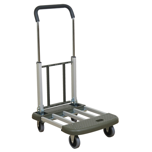 Chariot &agrave; plateforme t&eacute;l&eacute;pliante, Aluminium, 330 lb, 29-1/2" lo x 17-1/2" la, Hauteur 36-1/2" Air Extreme Inc.