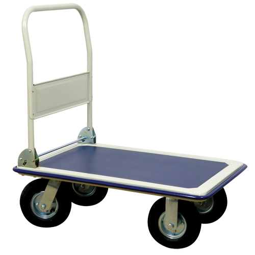Chariot &agrave; plateforme avec poign&eacute;e pliante, Acier, 660 lb, 35" lo x 23" la, Hauteur 43,5" Air Extreme Inc.