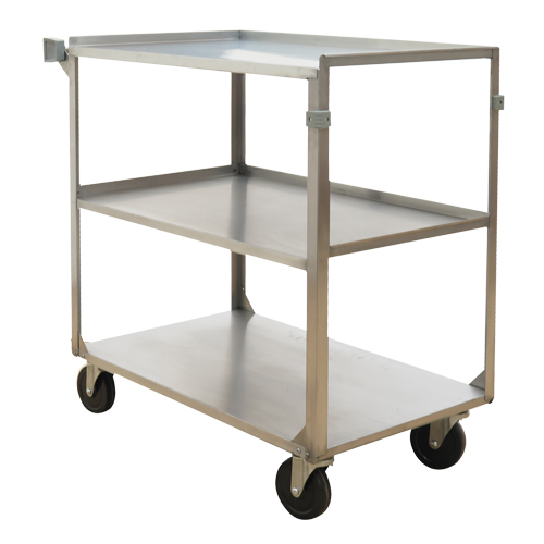 Chariots &agrave; tablette, 3 Tiers, 21" la x 37-1/4" h x 35-1/8" p, Capacit&eacute; 500 lb Air Extreme Inc.