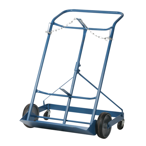 Chariot professionnel CC-2 pour deux bouteilles de gaz, Roues Caoutchouc moul&eacute;, Base de 16-7/8" la x 7-1/4" lo, 500 lb Air Extreme Inc.