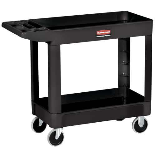 Heavy-Duty Utility Cart - 4520-89, 2 Tiers, 25-7/8" x 33-1/4" x 45-1/4", 500 lbs. Capacity Air Extreme Inc.