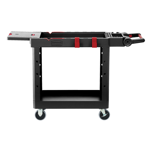 Heavy-Duty Adaptable Utility Cart, 2 Tiers, 17-3/4" x 36" x 46-1/5", 500 lbs. Capacity Air Extreme Inc.