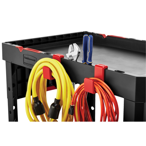 Heavy-Duty Adaptable Utility Cart, 2 Tiers, 17-3/4" x 36" x 46-1/5", 500 lbs. Capacity Air Extreme Inc.