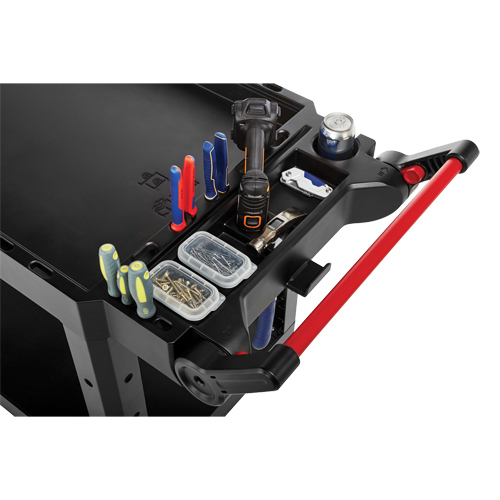 Heavy-Duty Adaptable Utility Cart, 2 Tiers, 17-3/4" x 36" x 46-1/5", 500 lbs. Capacity Air Extreme Inc.