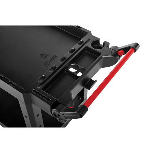 Heavy-Duty Adaptable Utility Cart, 2 Tiers, 17-3/4" x 36" x 46-1/5", 500 lbs. Capacity Air Extreme Inc.
