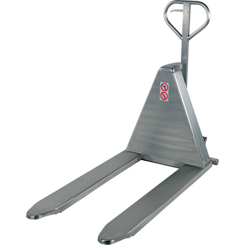 Pallet Lift Table, 45" L x 26-3/4" W, Stainless Steel, 2000 lbs. Capacity Air Extreme Inc.
