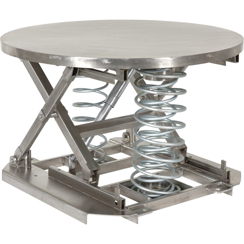 Pallet Lift Table, 43 5/8" L x 43 5/8"W, 4500 lbs. Cap. Air Extreme Inc.