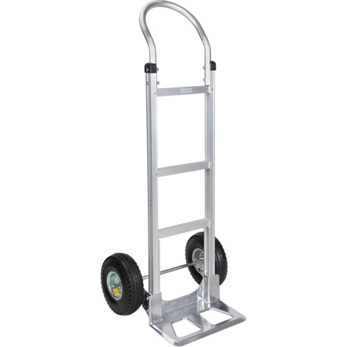 Knocked Down Hand Truck, Continuous Handle, Aluminum, 49-5/8" Height, 500 lbs. Capacity Air Extreme Inc.