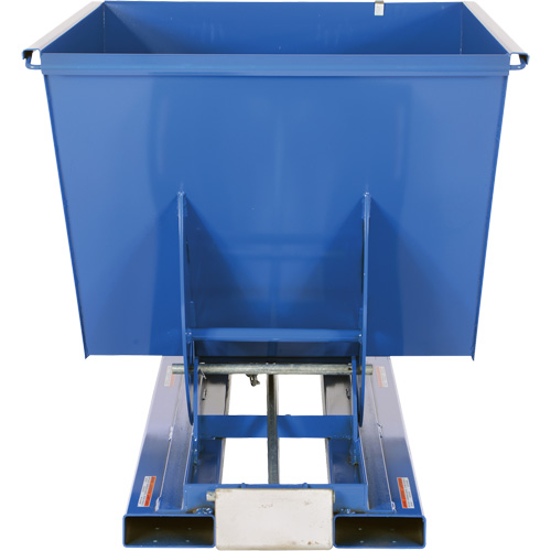 Self-Dumping Hopper, Steel, 1-1/2 cu.yd., Blue Air Extreme Inc.